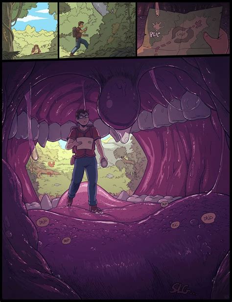 vore comic|vore, vore, Swallow / in the belly of the snake